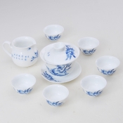国尊陶瓷 《禅韵》冰裂釉7件套茶具组