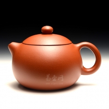【西施壶】宜兴紫砂壶名家 徐俊英紫砂壶 经典器形茶具 简约优雅 朱泥茶壶