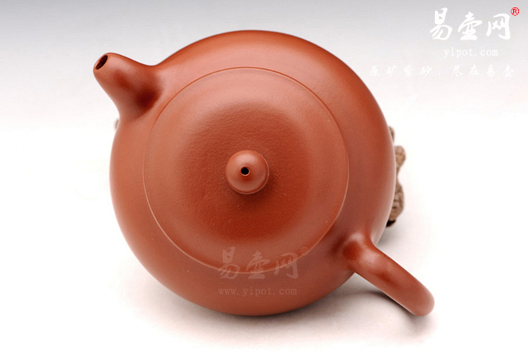 【朱泥潘壶】宜兴紫砂壶名家 范泽洪紫砂壶作品 原矿朱泥