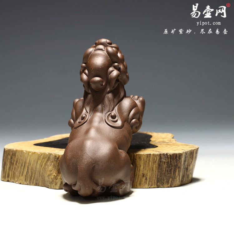 【旺财貔貅】宜兴紫砂 摆件 雕塑 素石 张明茶宠 茶玩
