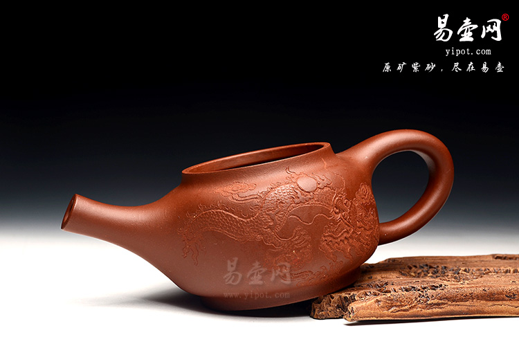 宜兴紫砂陶艺名家：徐俊英飞天紫砂壶图片
