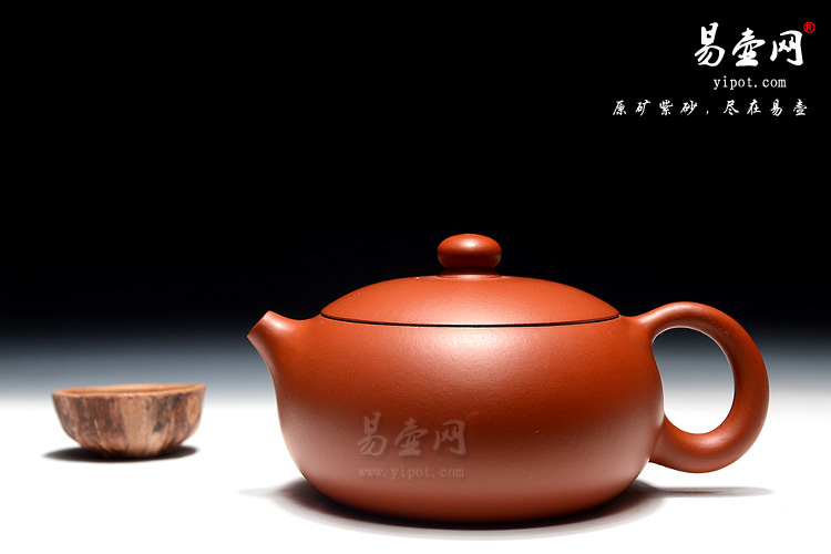 杨立平紫砂艺术，朱泥大口壶，泡茶方便