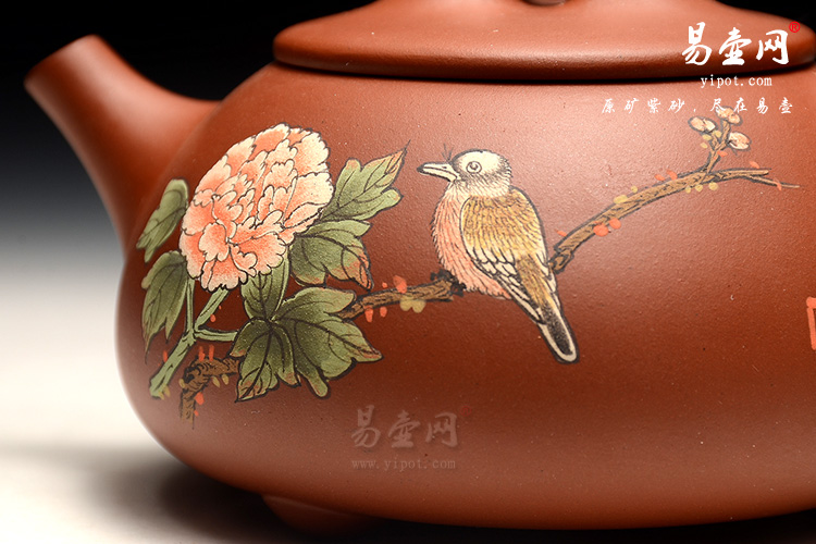 江苏紫砂壶艺人：丁小明石瓢茶壶图片